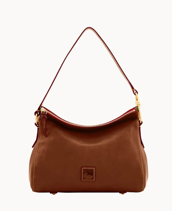 Woman Florentine Laurel Hobo Chestnut Dooney and Bourke Shoulder Bags