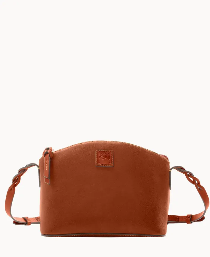 Woman Florentine Penny Crossbody Natural Tan Dooney and Bourke Crossbodies