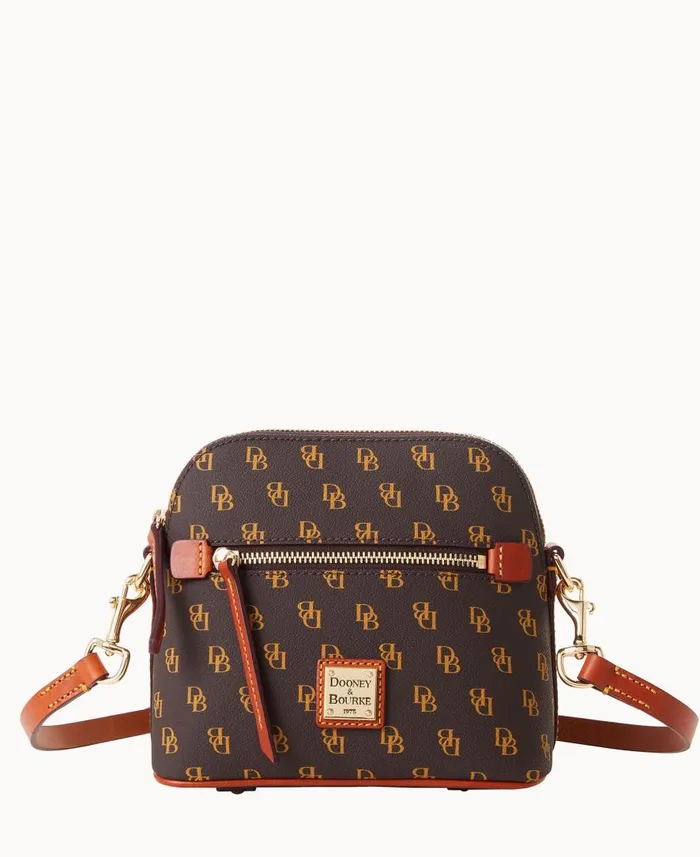 Woman Gretta Domed Crossbody Brown Tmoro Dooney and Bourke Crossbodies