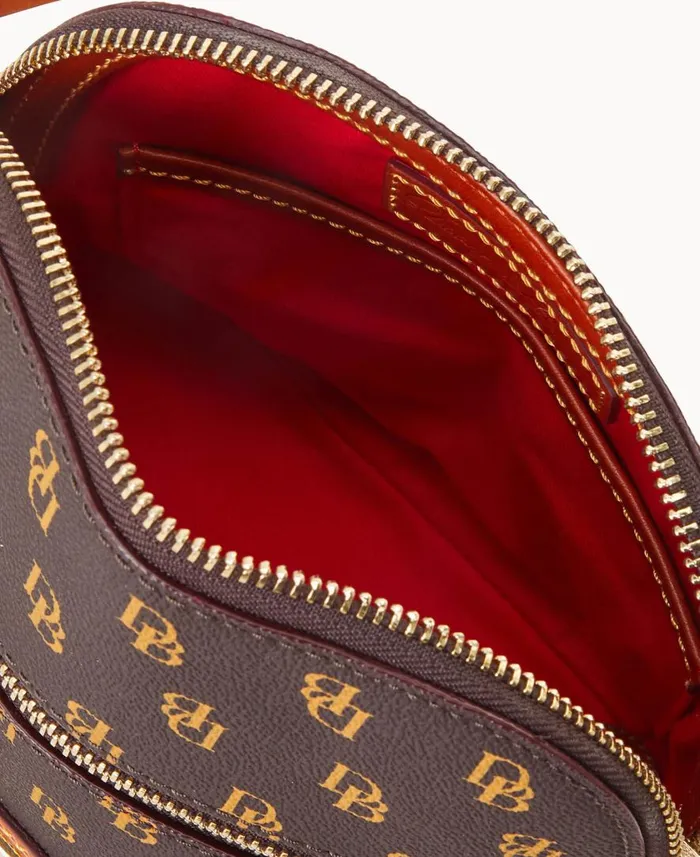 Woman Gretta Domed Crossbody Brown Tmoro Dooney and Bourke Crossbodies Woman Gretta Domed Crossbody Brown Tmoro Dooney and Bourke Crossbodies