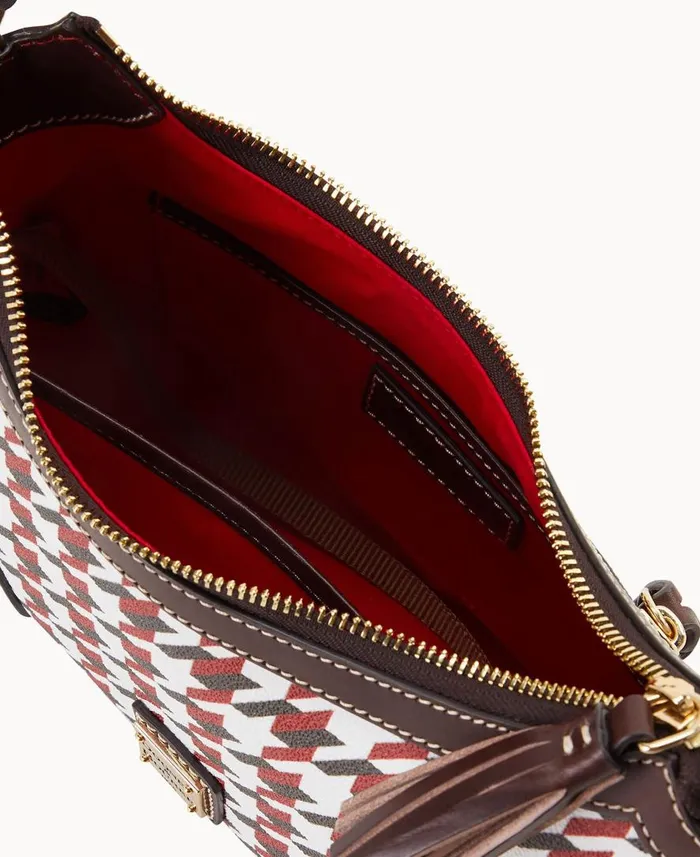 Woman Houndstooth Shoulder Bag Brick Dooney and Bourke Shoulder Bags Woman Houndstooth Shoulder Bag Brick Dooney and Bourke Shoulder Bags