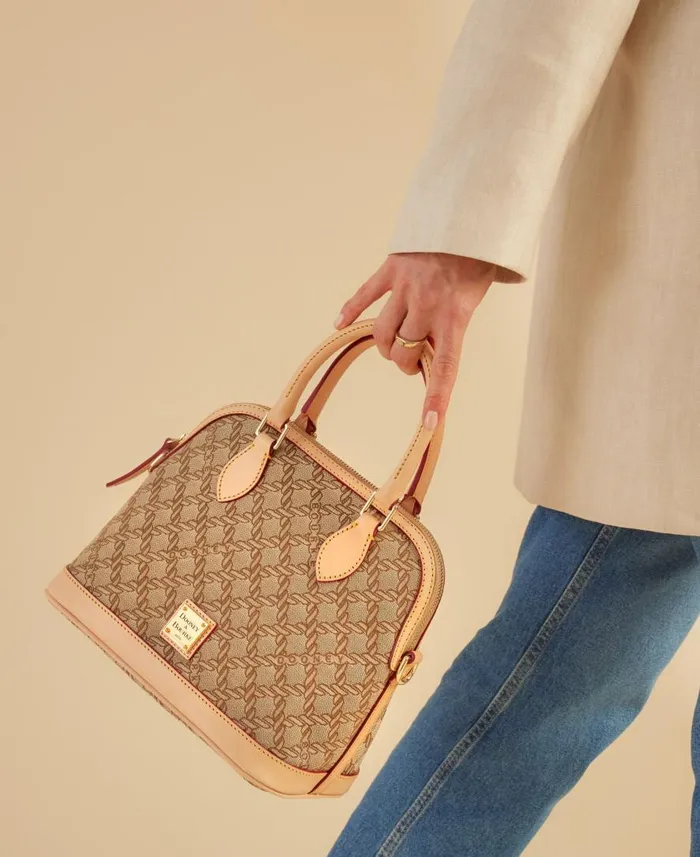 Woman Maritime Satchel Brown Dooney and Bourke Satchels Woman Maritime Satchel Brown Dooney and Bourke Satchels
