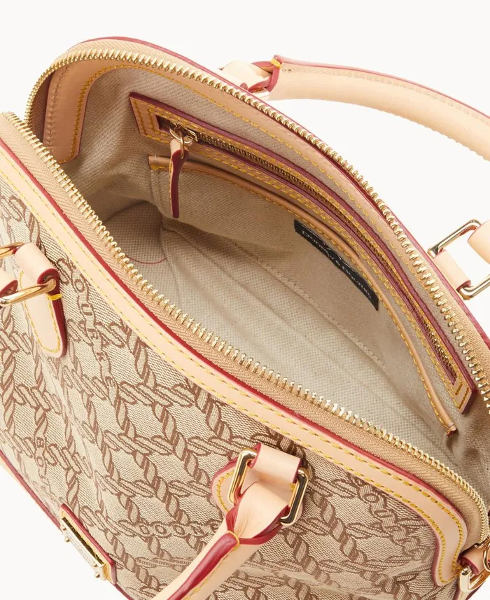 Woman Maritime Satchel Brown Dooney and Bourke Satchels Woman Maritime Satchel Brown Dooney and Bourke Satchels