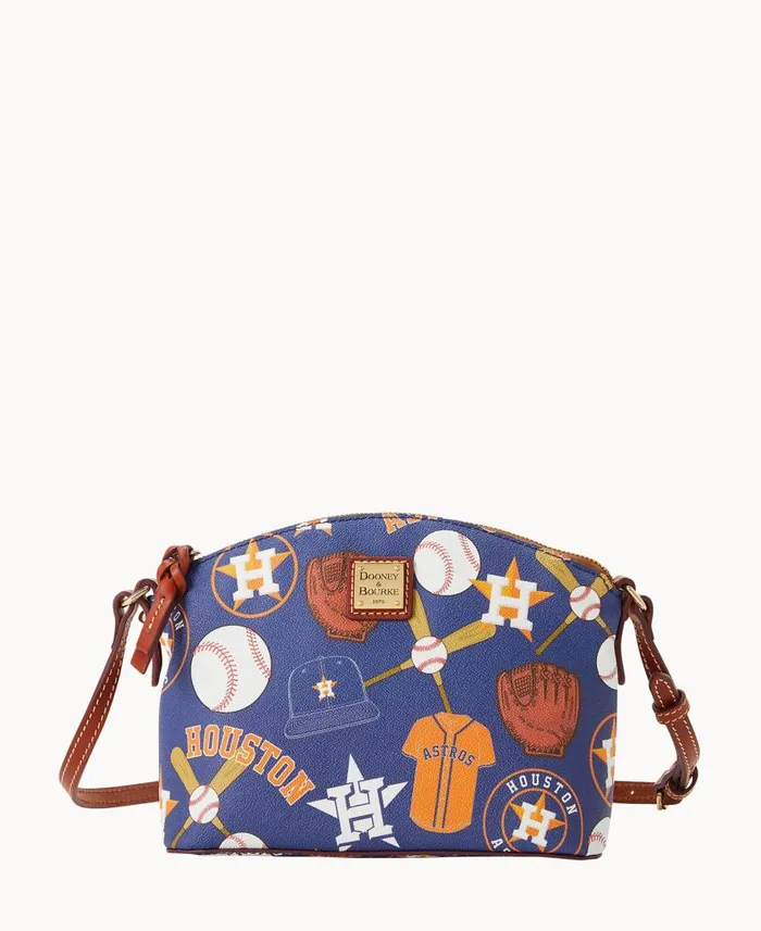 Woman MLB Astros Suki Crossbody Astros Dooney and Bourke Crossbodies
