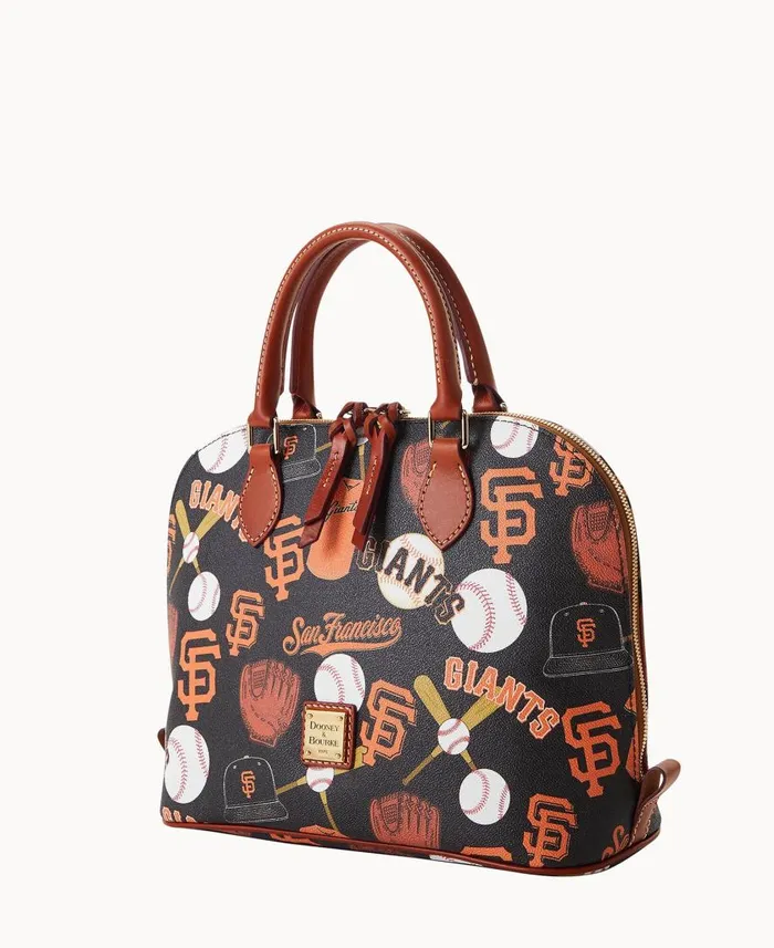 Woman MLB Giants Zip Zip Satchel Giants Dooney and Bourke Satchels Woman MLB Giants Zip Zip Satchel Giants Dooney and Bourke Satchels