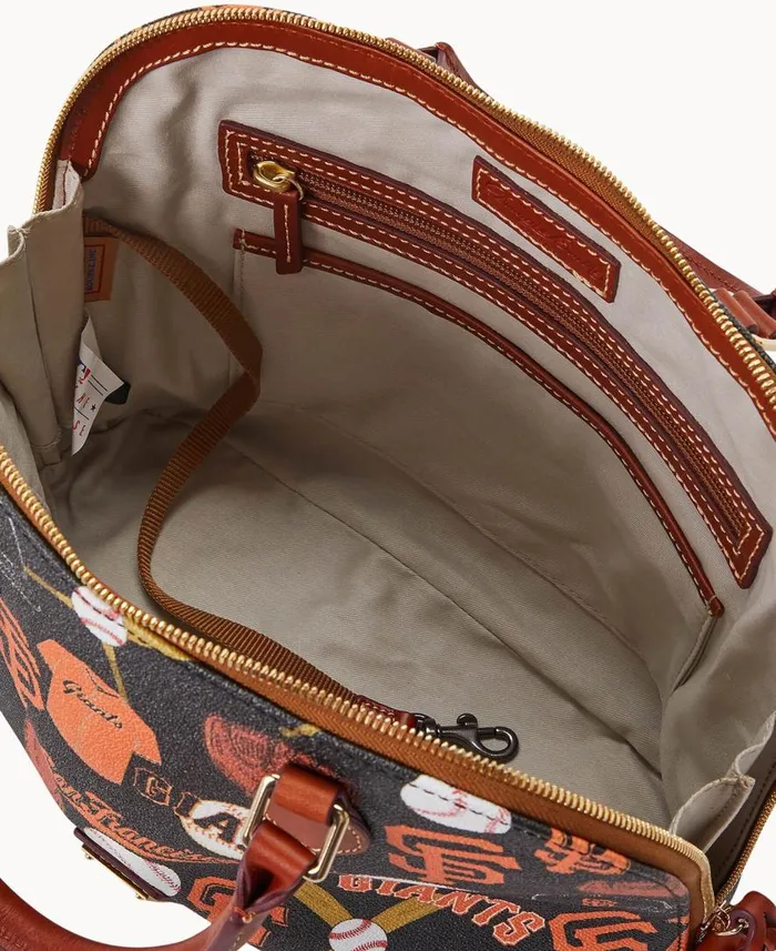 Woman MLB Giants Zip Zip Satchel Giants Dooney and Bourke Satchels Woman MLB Giants Zip Zip Satchel Giants Dooney and Bourke Satchels
