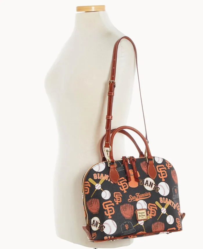Woman MLB Giants Zip Zip Satchel Giants Dooney and Bourke Satchels Woman MLB Giants Zip Zip Satchel Giants Dooney and Bourke Satchels