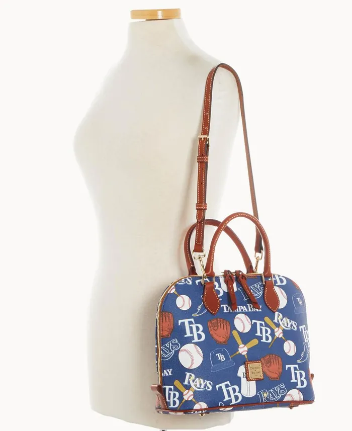 Woman MLB Rays Zip Zip Satchel Rays Dooney and Bourke Satchels Woman MLB Rays Zip Zip Satchel Rays Dooney and Bourke Satchels