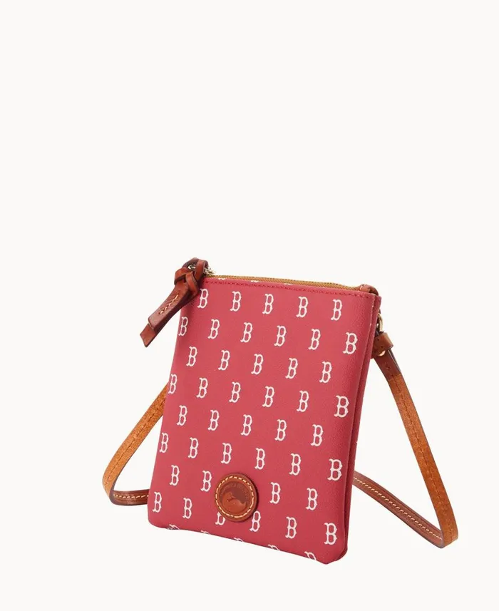 Woman MLB Red Sox Small North South Top Zip Crossbody Red Sox Dooney and Bourke Crossbodies Woman MLB Red Sox Small North South Top Zip Crossbody Red Sox Dooney and Bourke Crossbodies
