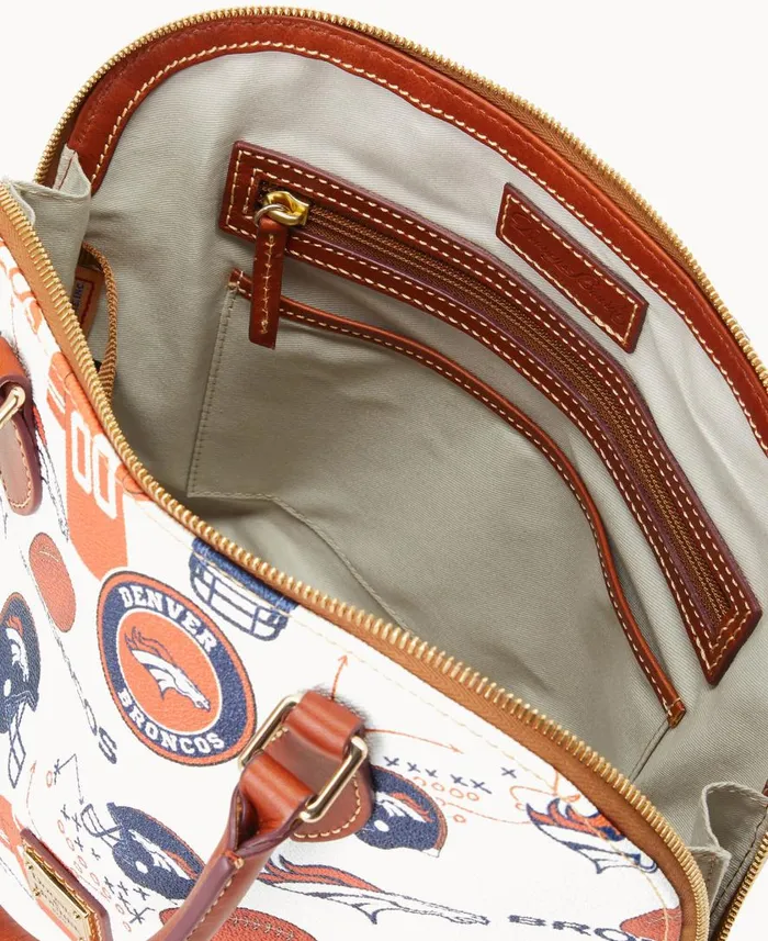 Woman NFL Broncos Zip Zip Satchel Broncos Dooney and Bourke Satchels Woman NFL Broncos Zip Zip Satchel Broncos Dooney and Bourke Satchels