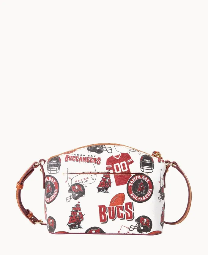 Woman NFL Buccaneers Suki Crossbody Buccaneers Dooney and Bourke Crossbodies