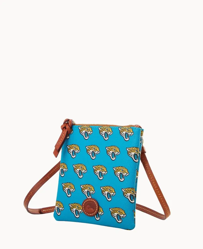 Woman NFL Jaguars Small North South Top Zip Crossbody Jaguars Dooney and Bourke Crossbodies Woman NFL Jaguars Small North South Top Zip Crossbody Jaguars Dooney and Bourke Crossbodies