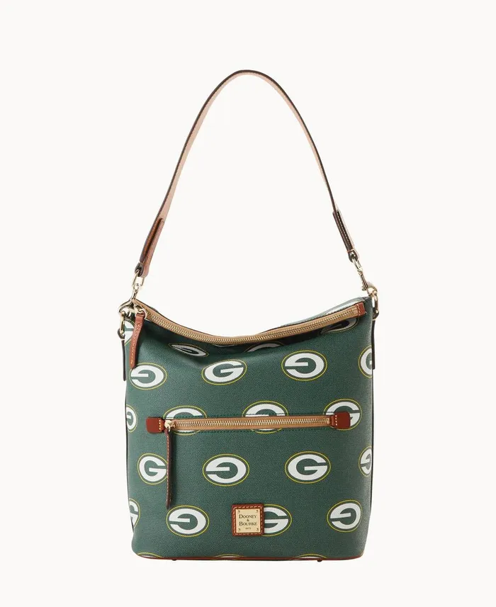 Woman NFL Packers Large Sac Packers Dooney and Bourke Shoulder Bags