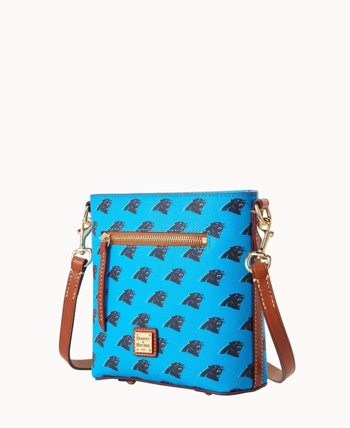 Woman NFL Panthers Small Zip Crossbody Panthers Dooney and Bourke Crossbodies Woman NFL Panthers Small Zip Crossbody Panthers Dooney and Bourke Crossbodies