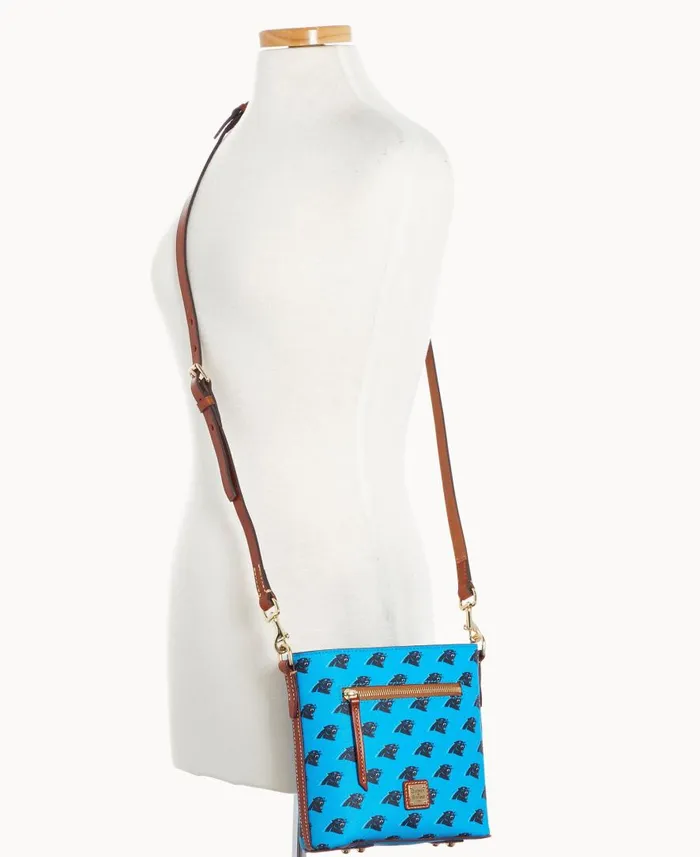 Woman NFL Panthers Small Zip Crossbody Panthers Dooney and Bourke Crossbodies Woman NFL Panthers Small Zip Crossbody Panthers Dooney and Bourke Crossbodies