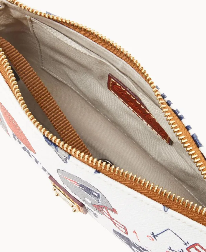 Woman NFL Patriots Lexi Crossbody Sm Coin Case Patriots Dooney and Bourke Crossbodies Woman NFL Patriots Lexi Crossbody Sm Coin Case Patriots Dooney and Bourke Crossbodies