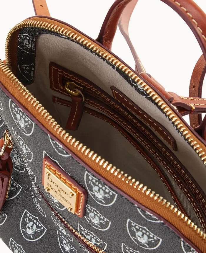 Woman NFL Raiders Small Backpack Raiders Dooney and Bourke Backpacks