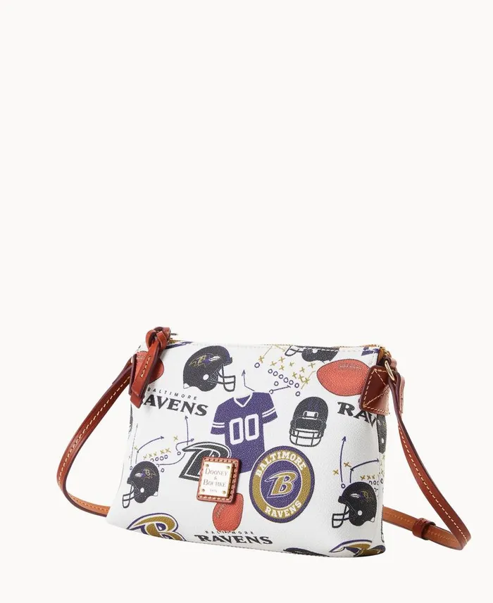 Woman NFL Ravens Crossbody Pouchette Ravens Dooney and Bourke Crossbodies Woman NFL Ravens Crossbody Pouchette Ravens Dooney and Bourke Crossbodies