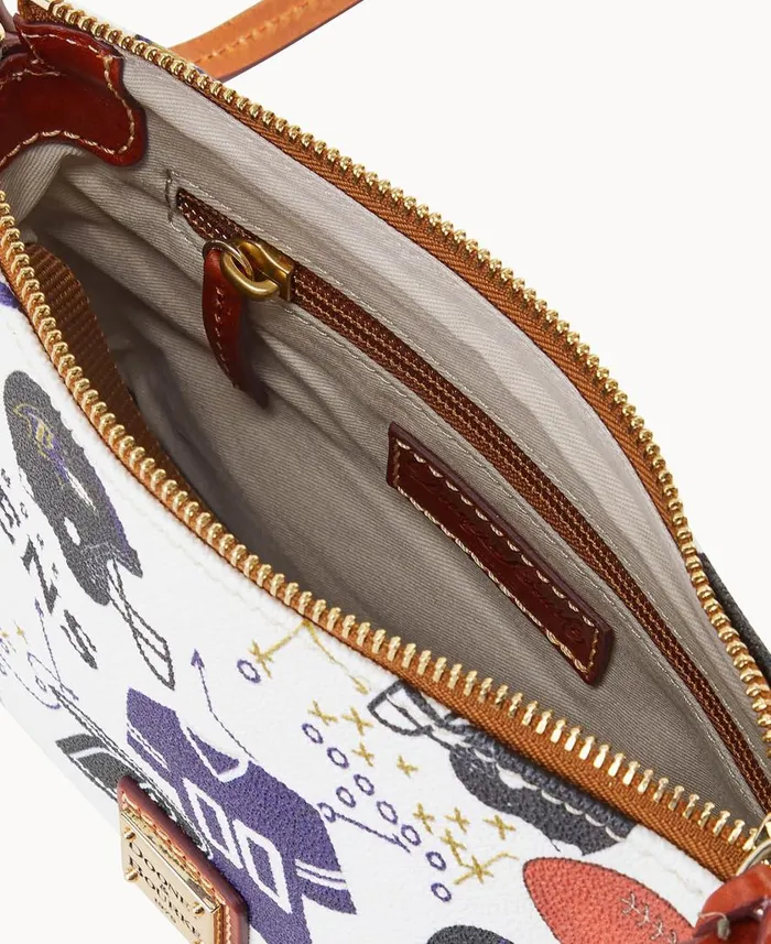 Woman NFL Ravens Crossbody Pouchette Ravens Dooney and Bourke Crossbodies Woman NFL Ravens Crossbody Pouchette Ravens Dooney and Bourke Crossbodies