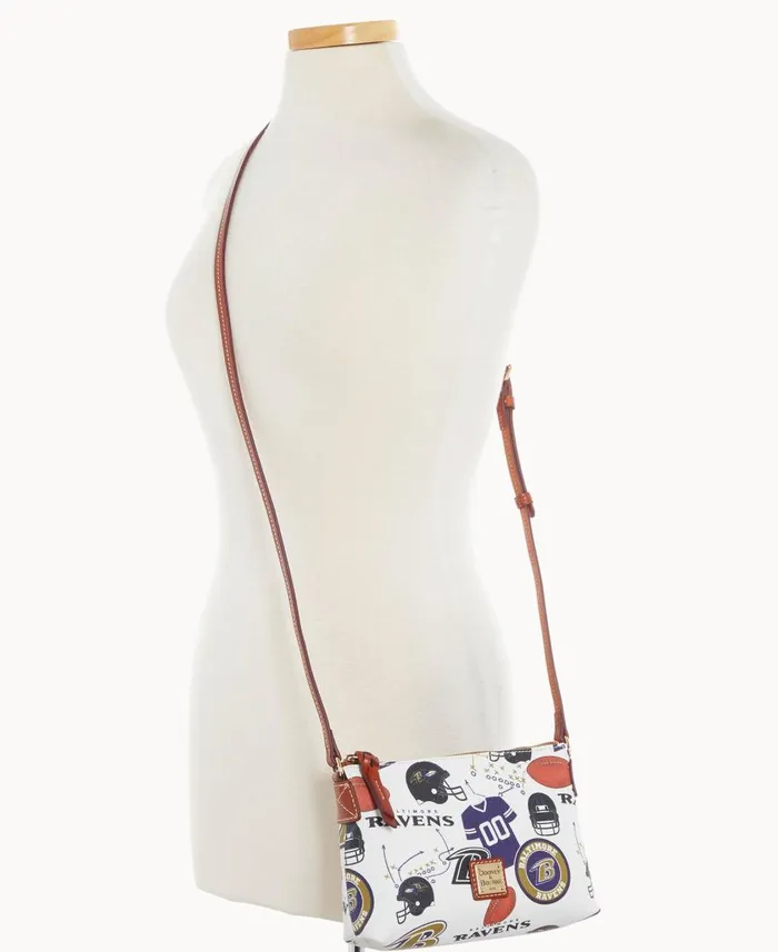 Woman NFL Ravens Crossbody Pouchette Ravens Dooney and Bourke Crossbodies Woman NFL Ravens Crossbody Pouchette Ravens Dooney and Bourke Crossbodies