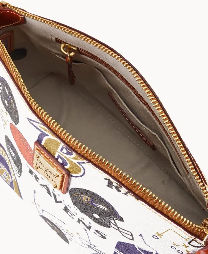 Woman NFL Ravens Suki Crossbody Ravens Dooney and Bourke Crossbodies Woman NFL Ravens Suki Crossbody Ravens Dooney and Bourke Crossbodies