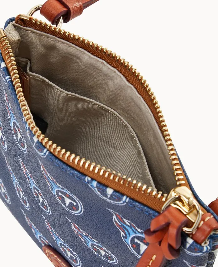 Woman NFL Titans Small North South Top Zip Crossbody Titans Dooney and Bourke Crossbodies Woman NFL Titans Small North South Top Zip Crossbody Titans Dooney and Bourke Crossbodies