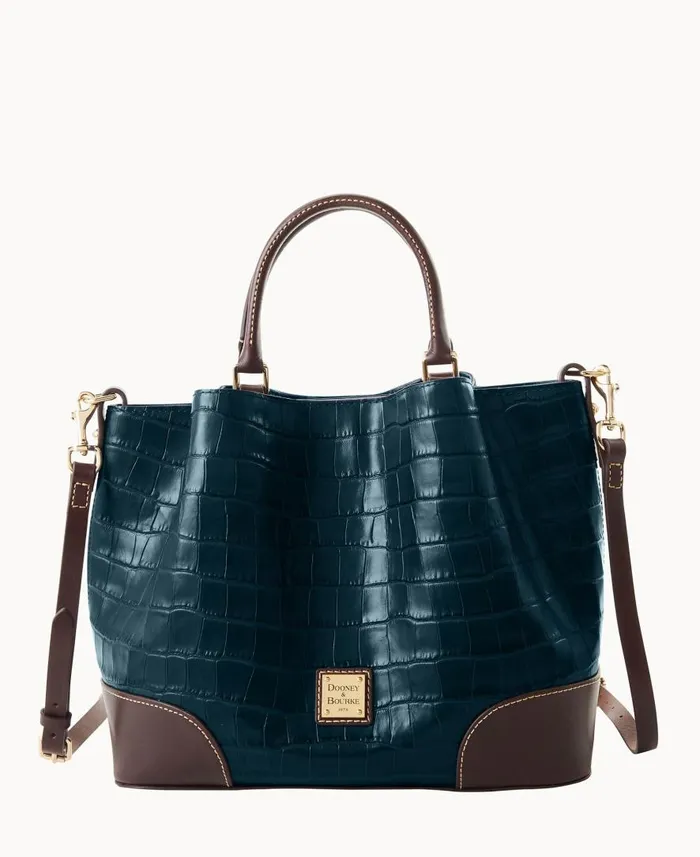 Woman Oakdale Brenna Black Dooney and Bourke Satchels