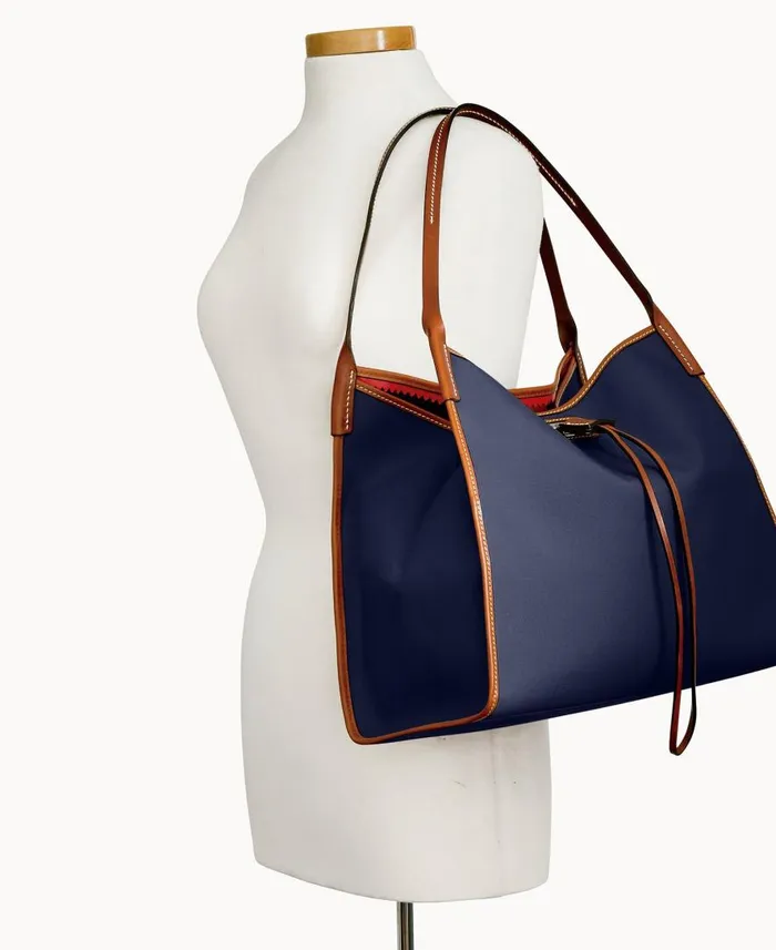Woman Oncour Cabriolet Full Up Navy Dooney and Bourke Shoulder Bags Woman Oncour Cabriolet Full Up Navy Dooney and Bourke Shoulder Bags