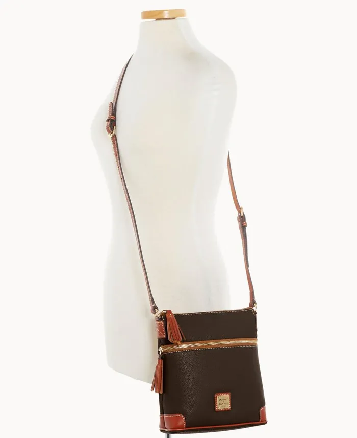 Woman Pebble Grain Small Tassel Crossbody Brown Tmoro Dooney and Bourke Crossbodies Woman Pebble Grain Small Tassel Crossbody Brown Tmoro Dooney and Bourke Crossbodies