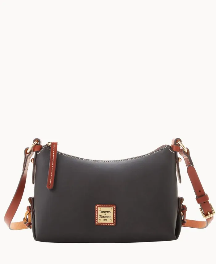 Woman Penrose Hobo Crossbody 22 Black Dooney and Bourke Crossbodies