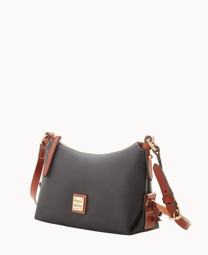 Woman Penrose Hobo Crossbody 22 Black Dooney and Bourke Crossbodies Woman Penrose Hobo Crossbody 22 Black Dooney and Bourke Crossbodies
