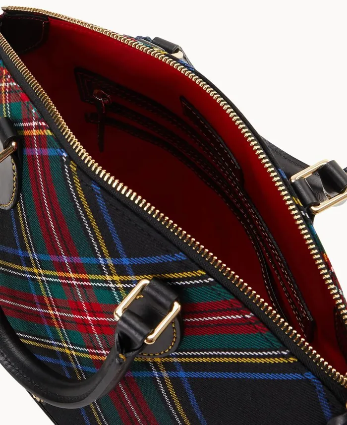 Woman Tartan Darcy Satchel Dooney and Bourke Satchels Woman Tartan Darcy Satchel Dooney and Bourke Satchels