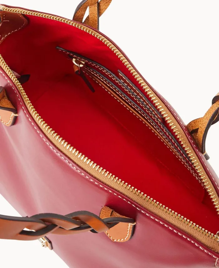 Woman Wexford Leather Small Heidi Satchel Mulberry Dooney and Bourke Satchels Woman Wexford Leather Small Heidi Satchel Mulberry Dooney and Bourke Satchels