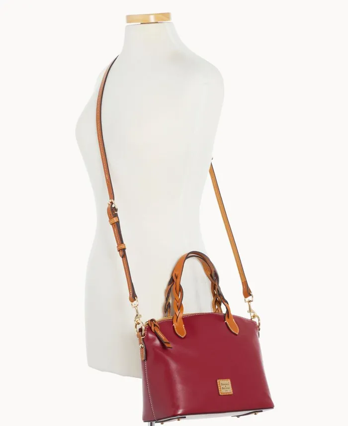 Woman Wexford Leather Small Heidi Satchel Mulberry Dooney and Bourke Satchels Woman Wexford Leather Small Heidi Satchel Mulberry Dooney and Bourke Satchels