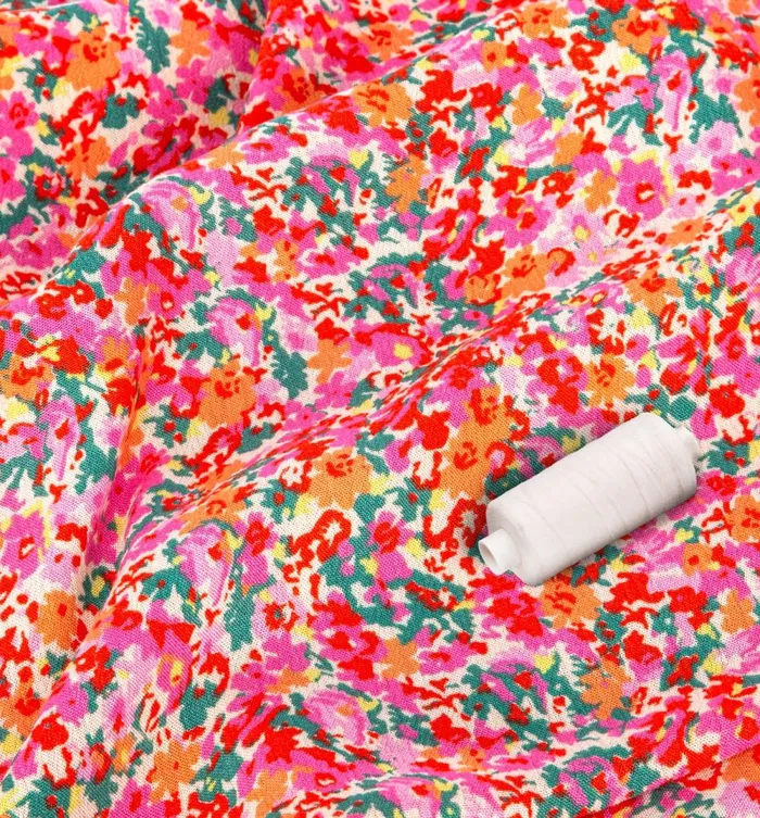 Women 2m Crinkle Viscose Fabric Cut 8211 Pink Print Promod Fabric Cuts And Patterns Women 2m Crinkle Viscose Fabric Cut 8211 Pink Print Promod Fabric Cuts And Patterns