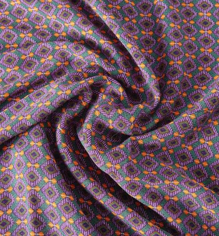 Women 2m Ecoviscose Fabric Cut 8211 Navy Blue Print Promod Fabric Cuts And Patterns