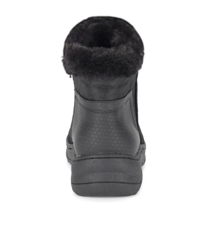 Women Aidan Cold Weather Bootie Black Suede Baretraps Cold Weather Boots