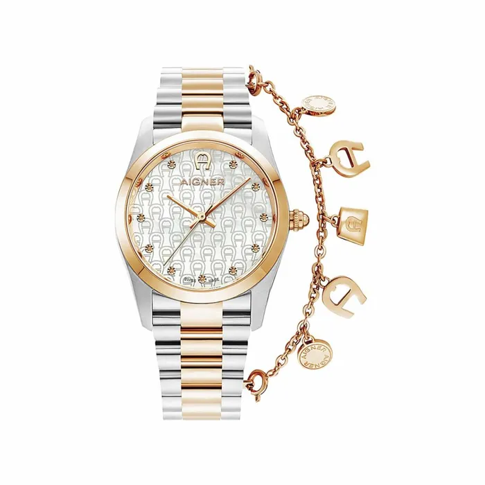 Women Aigner Watches Ladies Watch Scafati Silver Ros