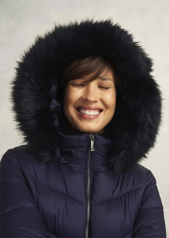 Women Alis Puffer Navy Hobbs Coats and Jackets