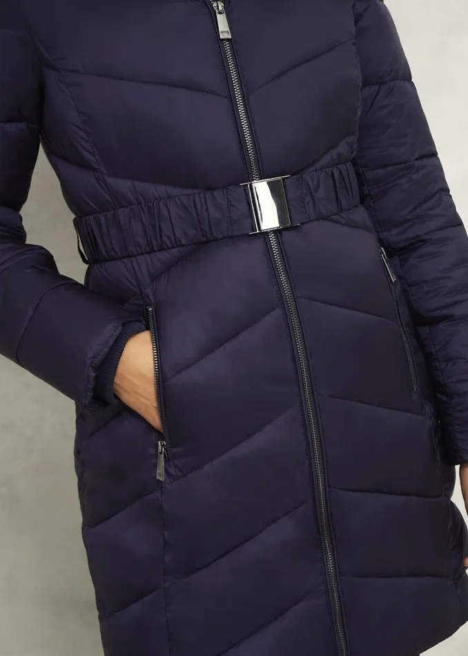 Women Alis Puffer Navy Hobbs Coats and Jackets