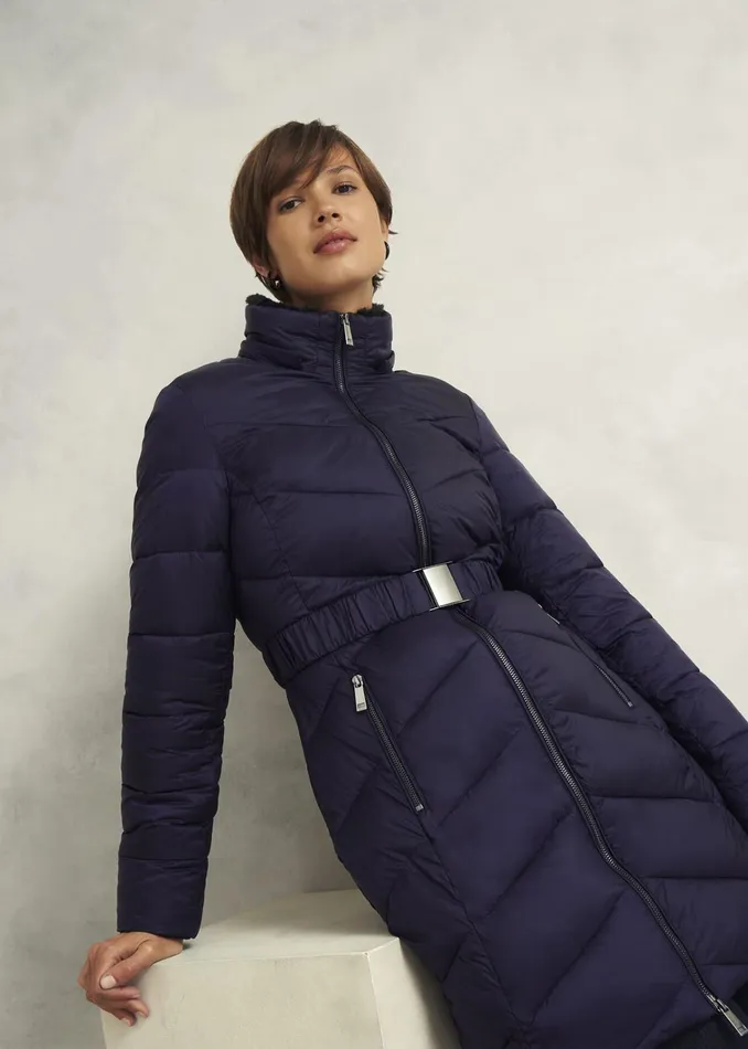 Women Alis Puffer Navy Hobbs Coats and Jackets