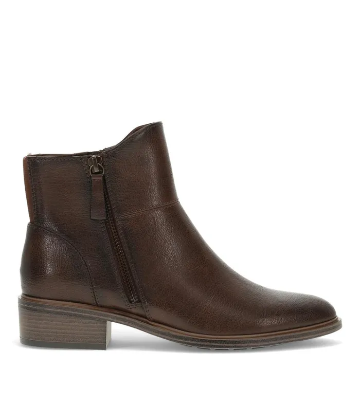 Women Alona Block Heel Bootie Dark Brown Baretraps Booties