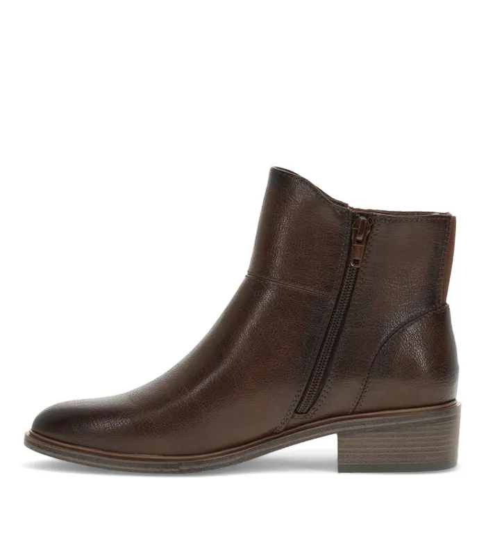 Women Alona Block Heel Bootie Dark Brown Baretraps Booties