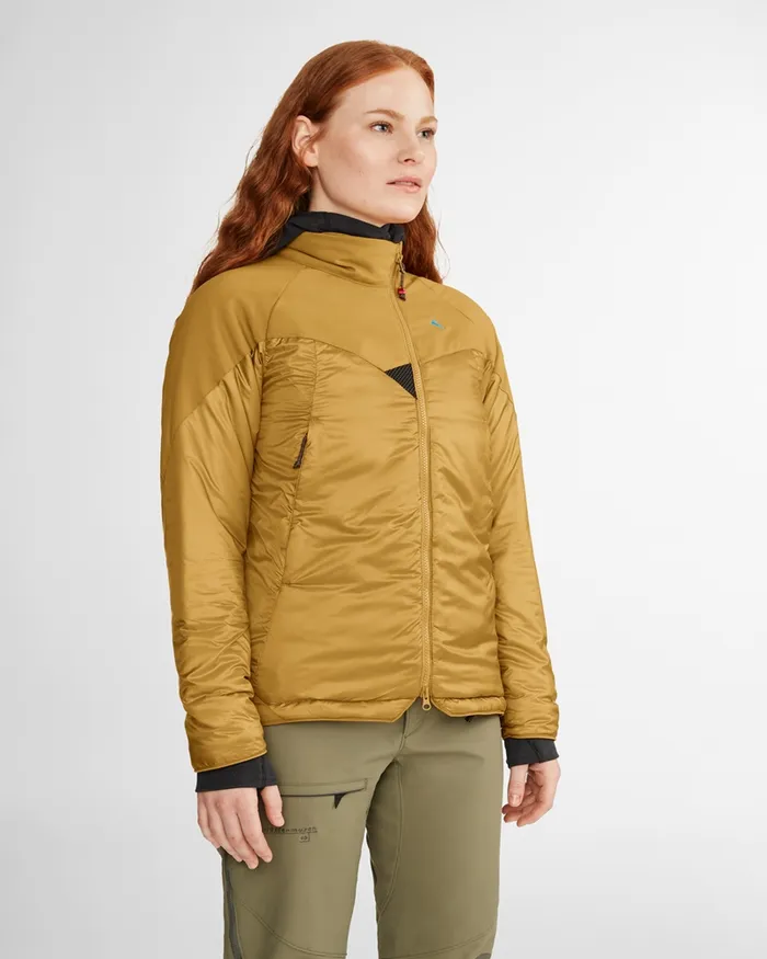 Women Alv 20 PrimaLoft Jacket Blue Sapphire Klttermusen Down and Insulated Jackets