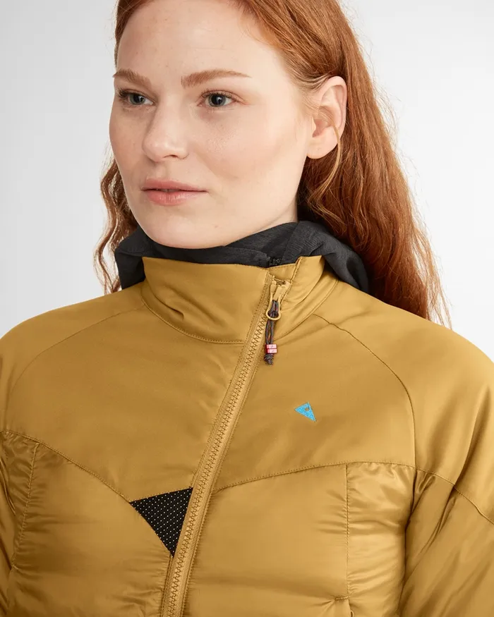 Women Alv 20 PrimaLoft Jacket Blue Sapphire Klttermusen Down and Insulated Jackets