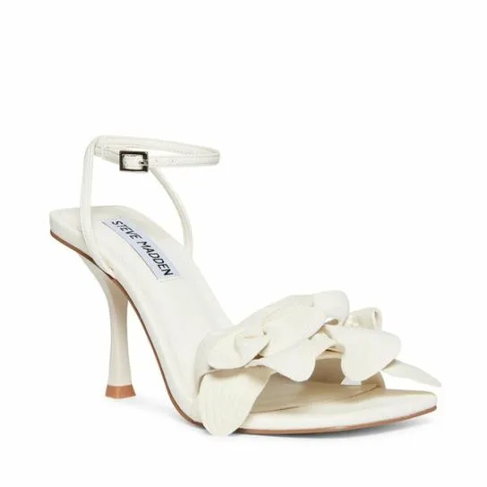 Women AMANI WHITE White Steve Madden Heels Women AMANI WHITE White Steve Madden Heels
