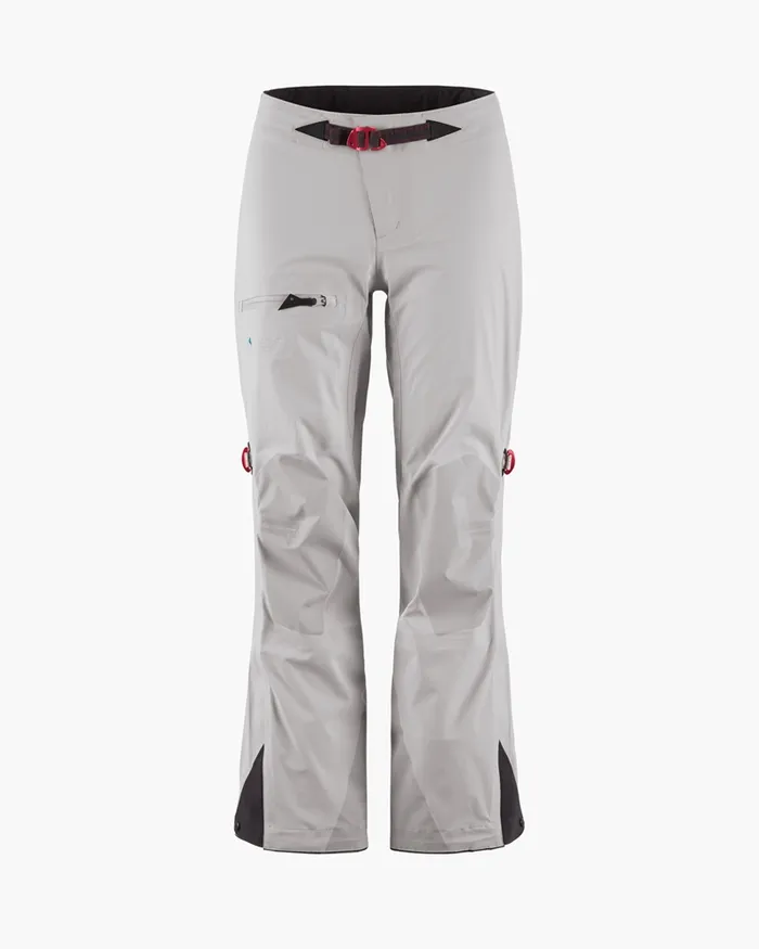 Women Andvare Cutan Pants Dove Grey Klttermusen Waterproof Pants