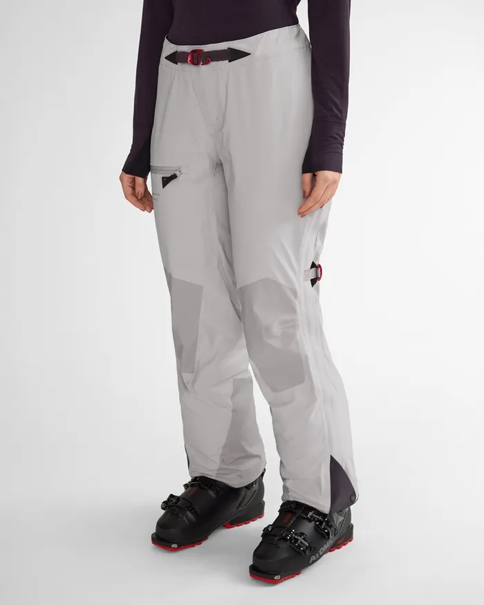 Women Andvare Cutan Pants Dove Grey Klttermusen Waterproof Pants