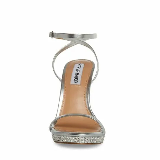 Women ARI SILVER Silver Steve Madden Heels Women ARI SILVER Silver Steve Madden Heels