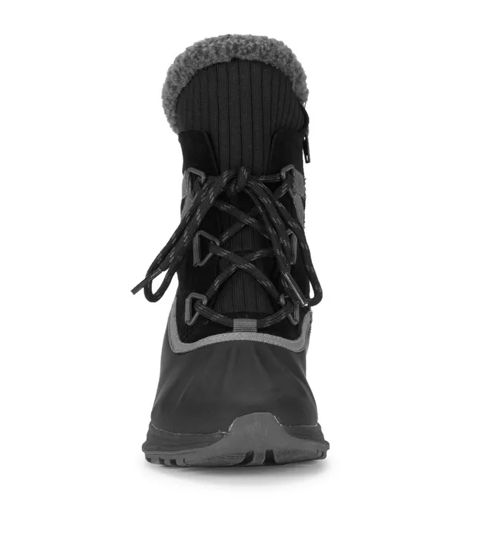Women Bandie Waterproof Cold Weather Boot Black Suede Baretraps Cold Weather Boots